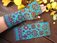 ravelry Dela Hausmann Latvian Fingerless Gloves